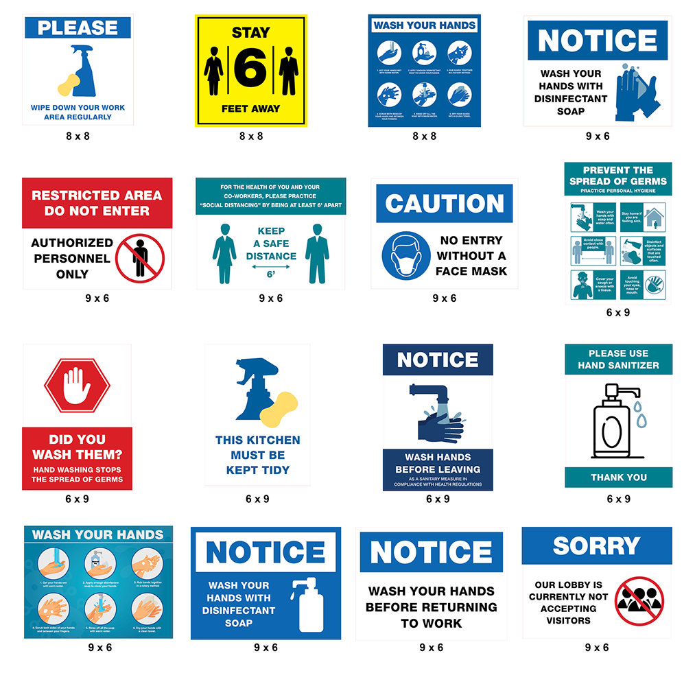 Dingman Professional Printing · COVID19 Signs, Posters